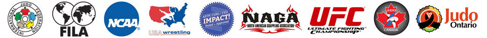 IJF - FILA - NCAA - USA WRESTLING - ASTM - NAGA - UFC - JUDO CANADA - JUDO ONTARIO