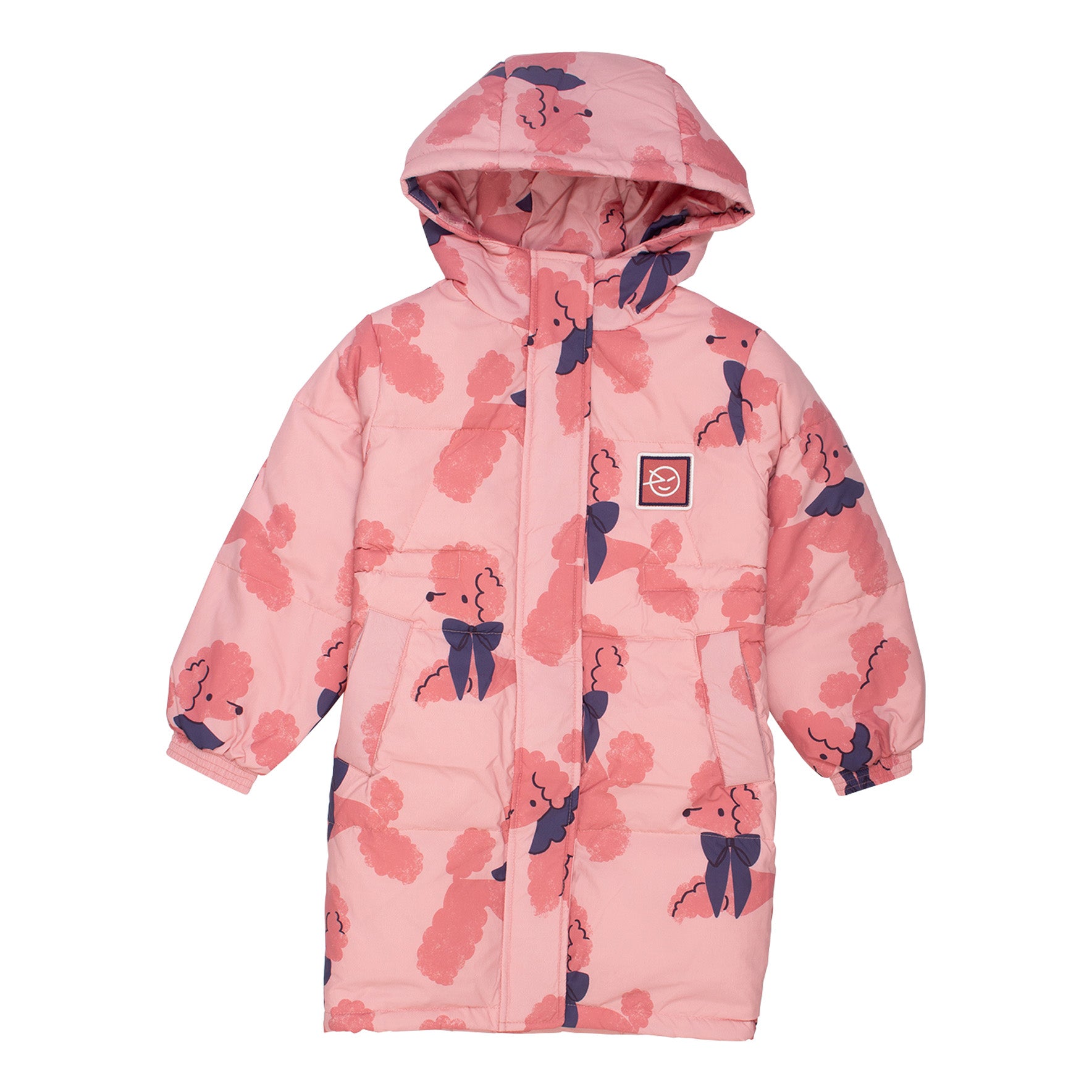 Daily Down Jacket - Soft Pink Ruffle Flowers – Wynken