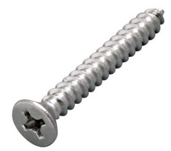 Marine Grade Stainless Steel Hinge Screws are ideal for attaching hinges to wood.