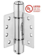 Waterson hinges are UL-listed and ADA compliant.