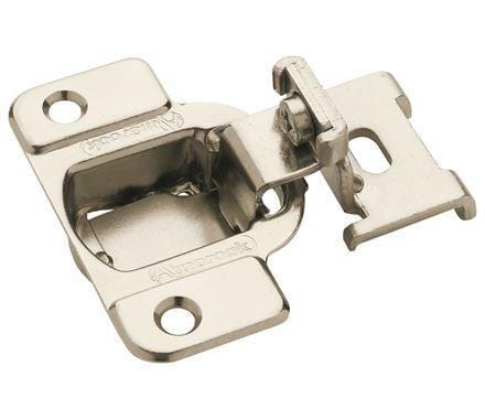 Self Closing Concealed Overlay Cabinet Hinge 1 4 Inch Satin
