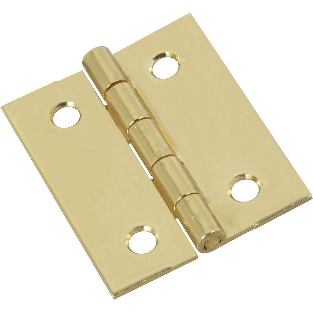 Shutter Hinges  Brass 1 25 Inches x 1 50 Inches 2 