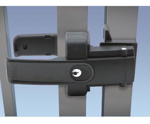 Magnetic Lock Latch - Black LLMKABT - HingeOutlet