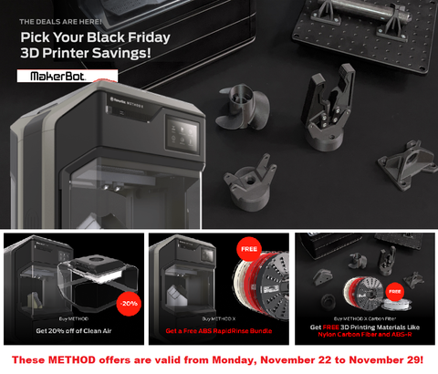 MakerBot Black Friday Promo