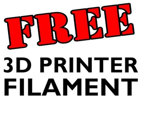 Free 3D Printer Filament