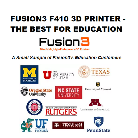 Fusion3 F410 3D printer