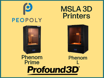 Peopoly Phenom MSLA 3D Printers