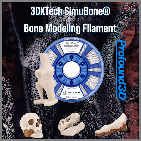 3DXTECH SIMUBONE BONE MODELING FILAMENT