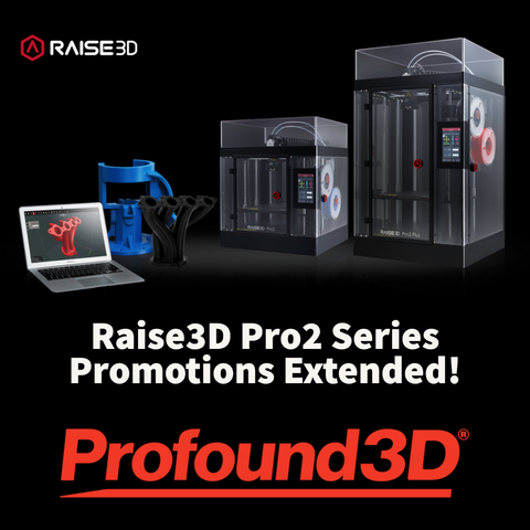 Raise3D Pro2 Series 3D printers