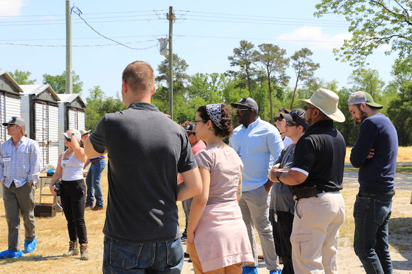 Rainfall Simulator Joyce Farms Farm Tour