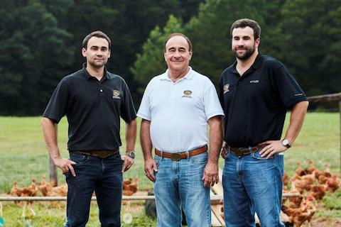 Joyce Family at the Poulet Rouge® Chicken Farm