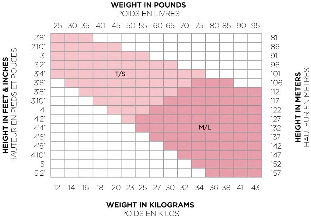 So Danca - Dancewear Sizing Guide – Mirena's Fashions Inc