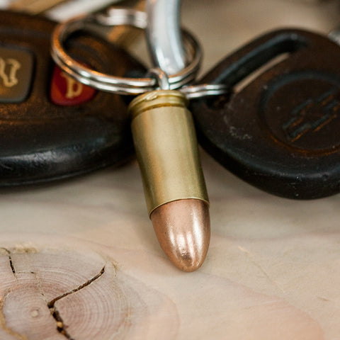 9mm Bullet Key Chains - Handmade – ChocolateWeapons