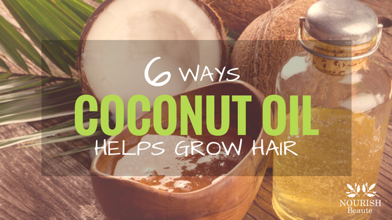 6 Ways Coconut Oil Helps Hair Grow | Nourish Beaute