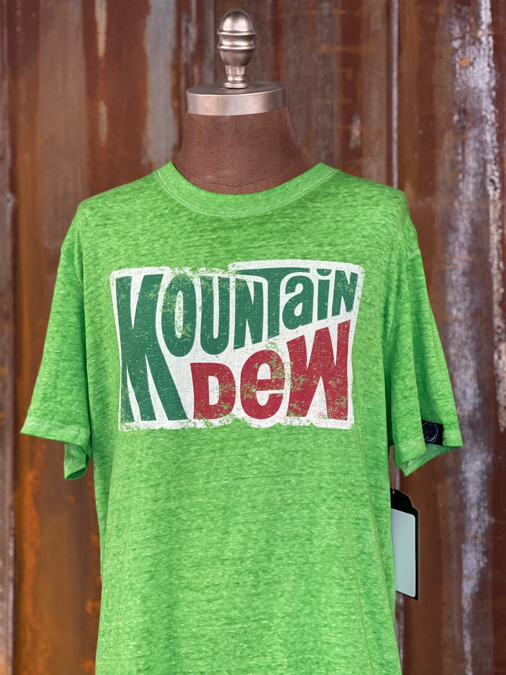 Image of Mountain Dew LUXE tee- Green