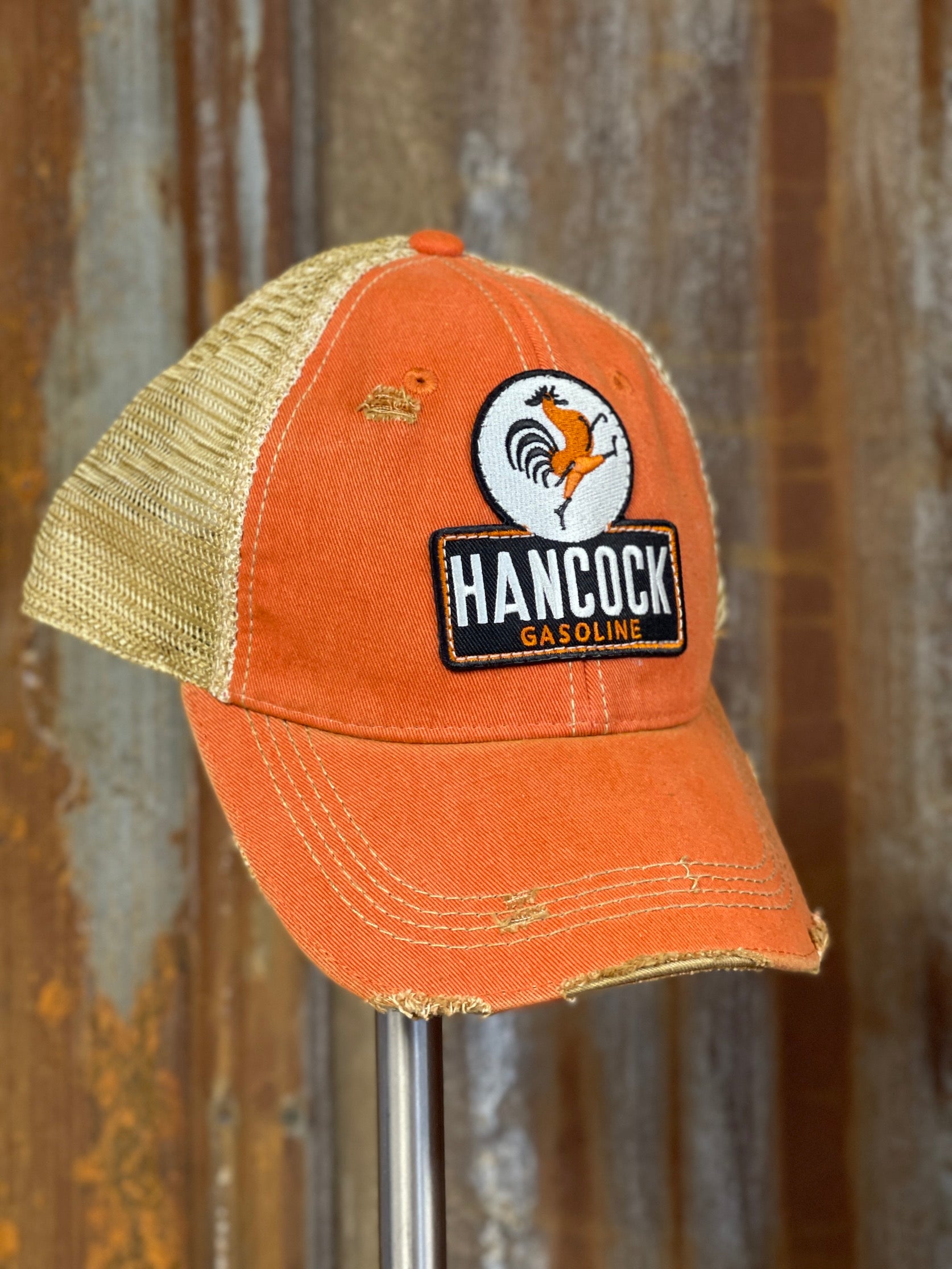 Bagley fishing Lure Hat- Distressed Orange Snapback – Angry Minnow Vintage  LLC