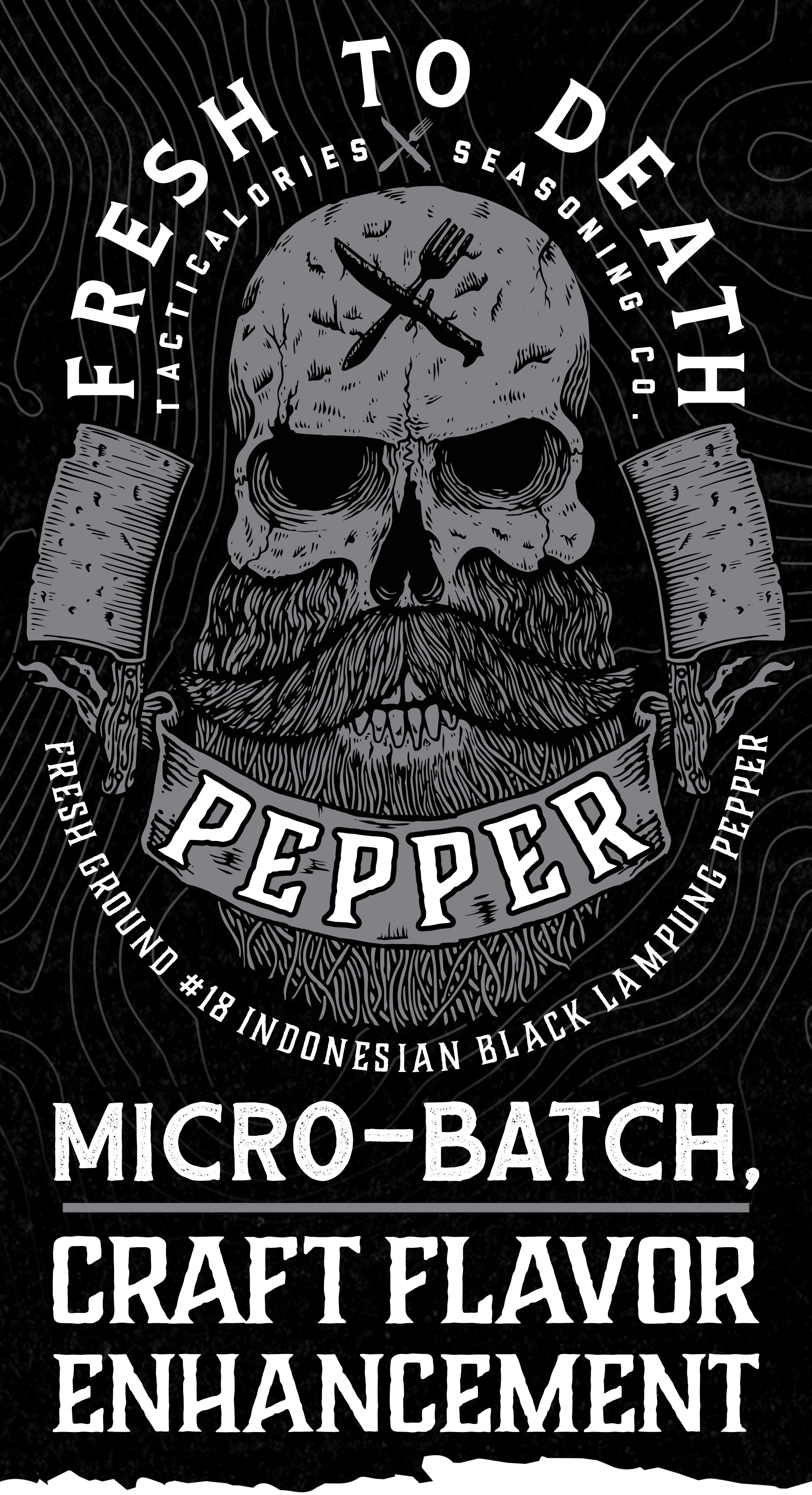 Fresh to Death PEPPER - Tacticalories Seasoning Company
