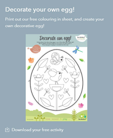 Decorate an Egg Printable