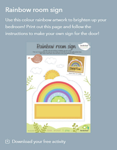 Rainbow Tunnel Printable