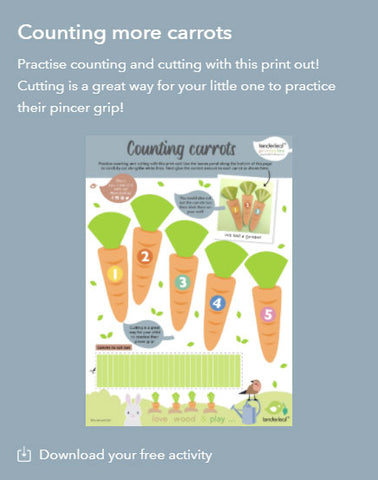 Counting Carrots Printable