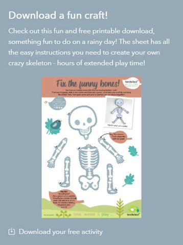 Ouch Skeleton Printable