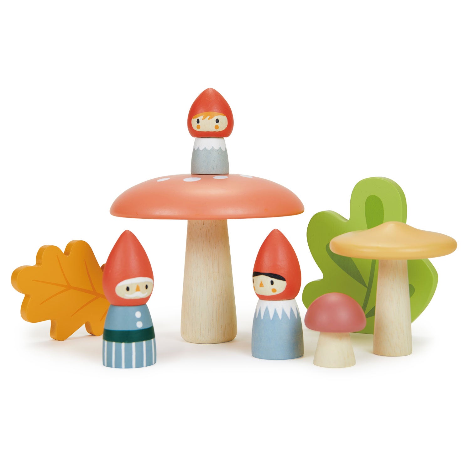 <p>Living deep in the forest, amongst the toadstools and leaves, are our Nordic gnome family. Freya the mother looks after Olga and Erik in their leafy glade. All scaled to our Merrywood Tales collection.</p>
<p>Age range: 3 years +  </p>
<p>Product size: 11.81 x 5.31 x 4.72”  </p>
<p>Weight: 1.14 Ibs</p>
<p><a href="https://www.dropbox.com/s/s0851m5fag3jlgh/TL8388%20Woodland%20Gnome%20Family%20Printable.pdf?dl=0"><strong>Download Woodland Gnome Family Printable</strong></a></p>
