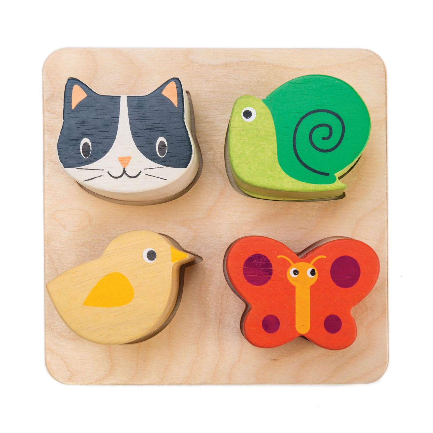 <p>Stimulate your toddler’s senses with our Touch Sensory Tray! This set includes 4 solid wood animal shapes with different tactile patches underneath, presented on a shape sorter tray. Encourages color and shape recognition through play. </p>
<p>Age range: 18 months +  </p>
<p>Product size: 5.51&quot; x 5.51&quot; x 1.57&quot;  </p>
<p>Weight: 0.59 lbs</p>
<p><strong>Related Products</strong><a href="https://kids.allwomenstalk.com/products/audio-sensory-tray">Audio Sensory Tray</a><a href="https://kids.allwomenstalk.com/products/visual-sensory-tray">Visual Sensory Tray</a></p>
