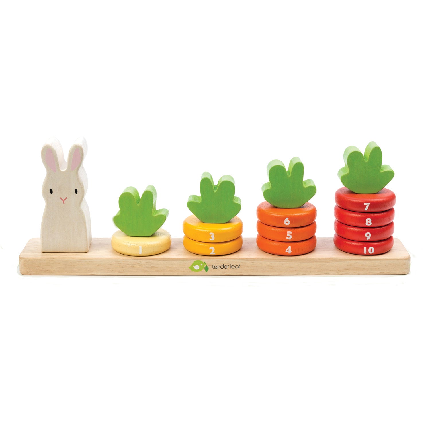 <p>Learning how to count has never been more fun with our carrot stacker. Teach your child to count to 10 with the numbered carrot rings. This toy also encourages colour sorting and hand eye co-ordination.</p>
<p>Age range: 18 months +  </p>
<p>Product size: 12.48&quot; x 2.13&quot; x 4.13&quot;  </p>
<p>Weight: 0.92 lbs</p>
<p><a href="https://www.dropbox.com/s/6get8prb6w0b9xe/TL8407%20Counting%20Carrots%20Printable.pdf?dl=0" title="Counting Carrots Printable"><img src="https://cdn.shopify.com/s/files/1/1083/1780/files/TL8407-Counting-Carrots-Printable-dl_480x480.jpg?v=1599203614" alt="Counting Carrots Printable"></a></p>
