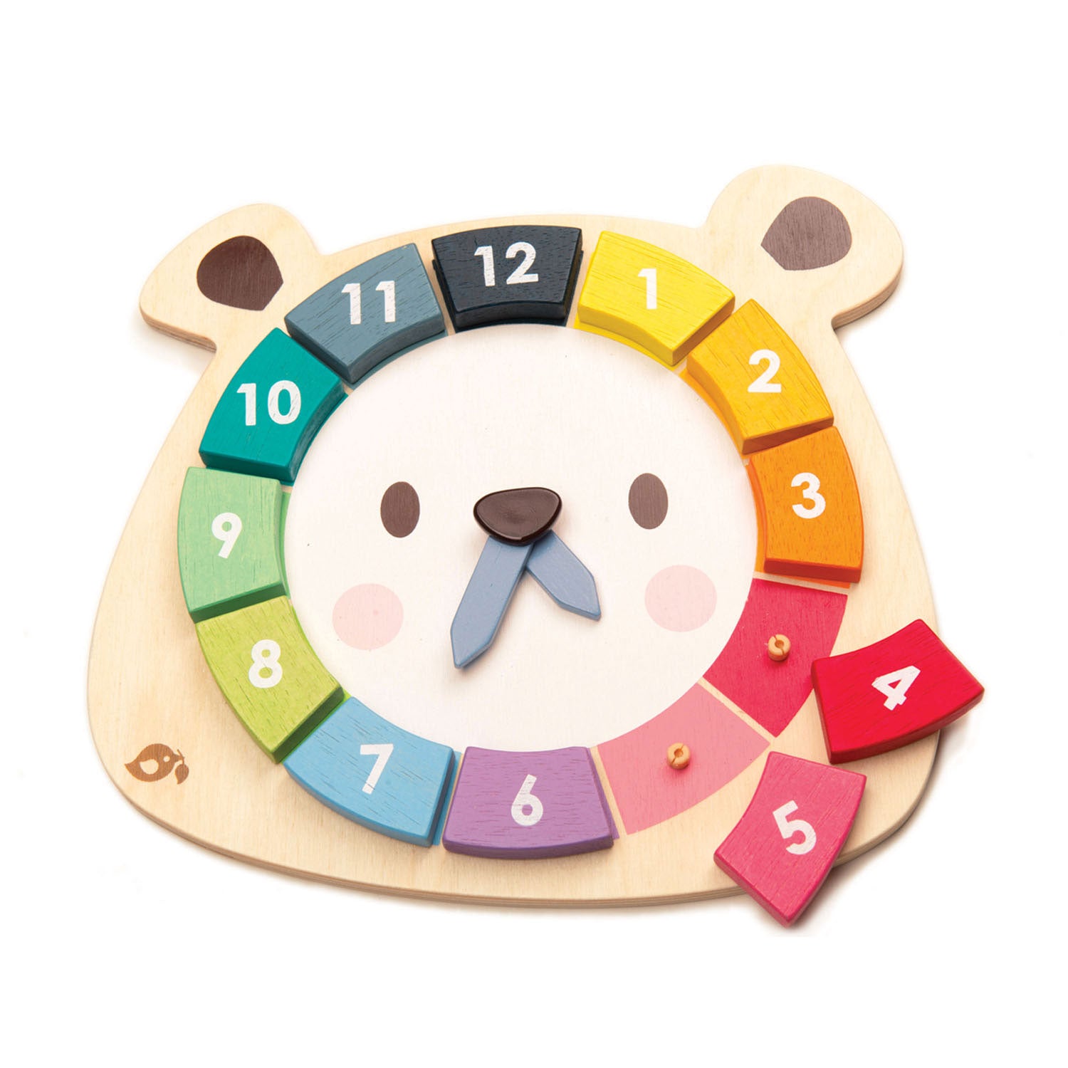 <p>Match up the colors and learn numbers and time with our Bear Colors Clock! It can be hung up on a wall with small bracket on the reverse. </p>
<p>Age range: 3 Years And Older  </p>
<p>Product size: 9.37&quot; x 8.74&quot; x 0.79&quot;  </p>
<p>Weight: 0.88 lbs</p>
<p><a href="https://www.dropbox.com/s/kul6c1l6z375vpt/TL8408%20Bear%20Colours%20Printable.pdf?dl=0" title="Bear Colours Printable"><img src="https://cdn.shopify.com/s/files/1/1083/1780/files/TL8408-Bear-Colours-Printable-dl_480x480.jpg?v=1599203678" alt="Bear Colours Printable"></a></p>
<ul>
<li><ul>
<li>*</li>
</ul>
</li>
</ul>
