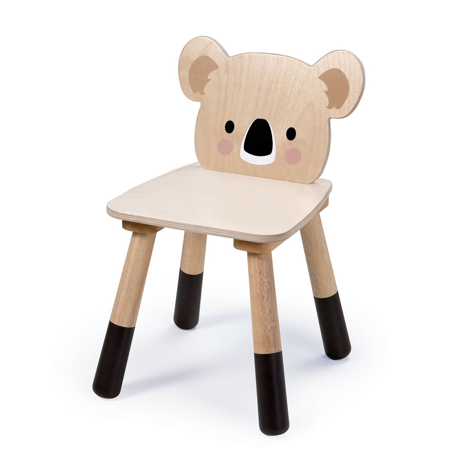 <p>A stylish koala chair made from top quality plywood.</p>
<p>Age range: 3 Years and Older  </p>
<p> Product size: 11.42 x 11.81 x 18.31”  </p>
<p>Seat height: 10.7&quot;  </p>
<p> Weight: 4.71 lbs  </p>
<p>Weight limit: 30 kgs </p>
<p><strong>Self assembly required.</strong></p>
