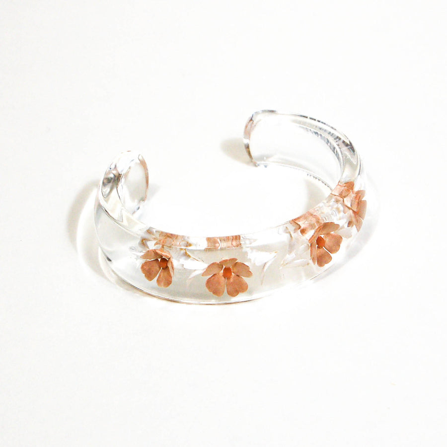 lucite cuff bracelet