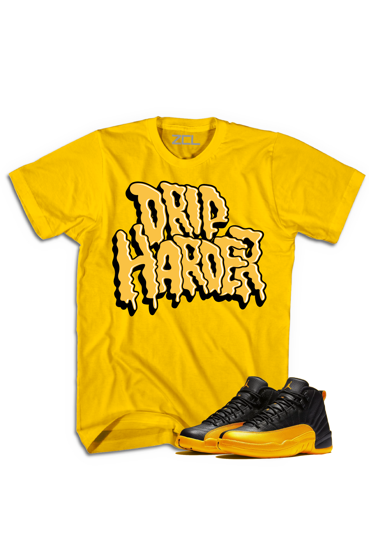 jordan 12 yellow shirt