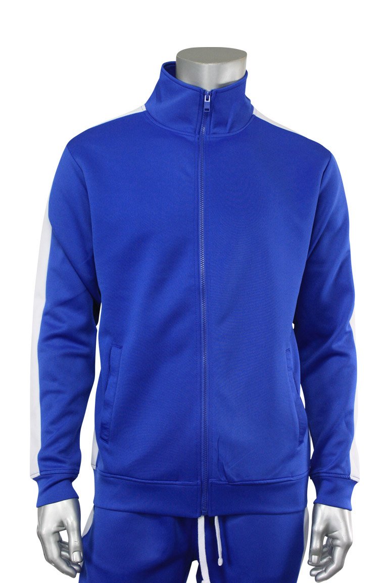 royal blue track jacket