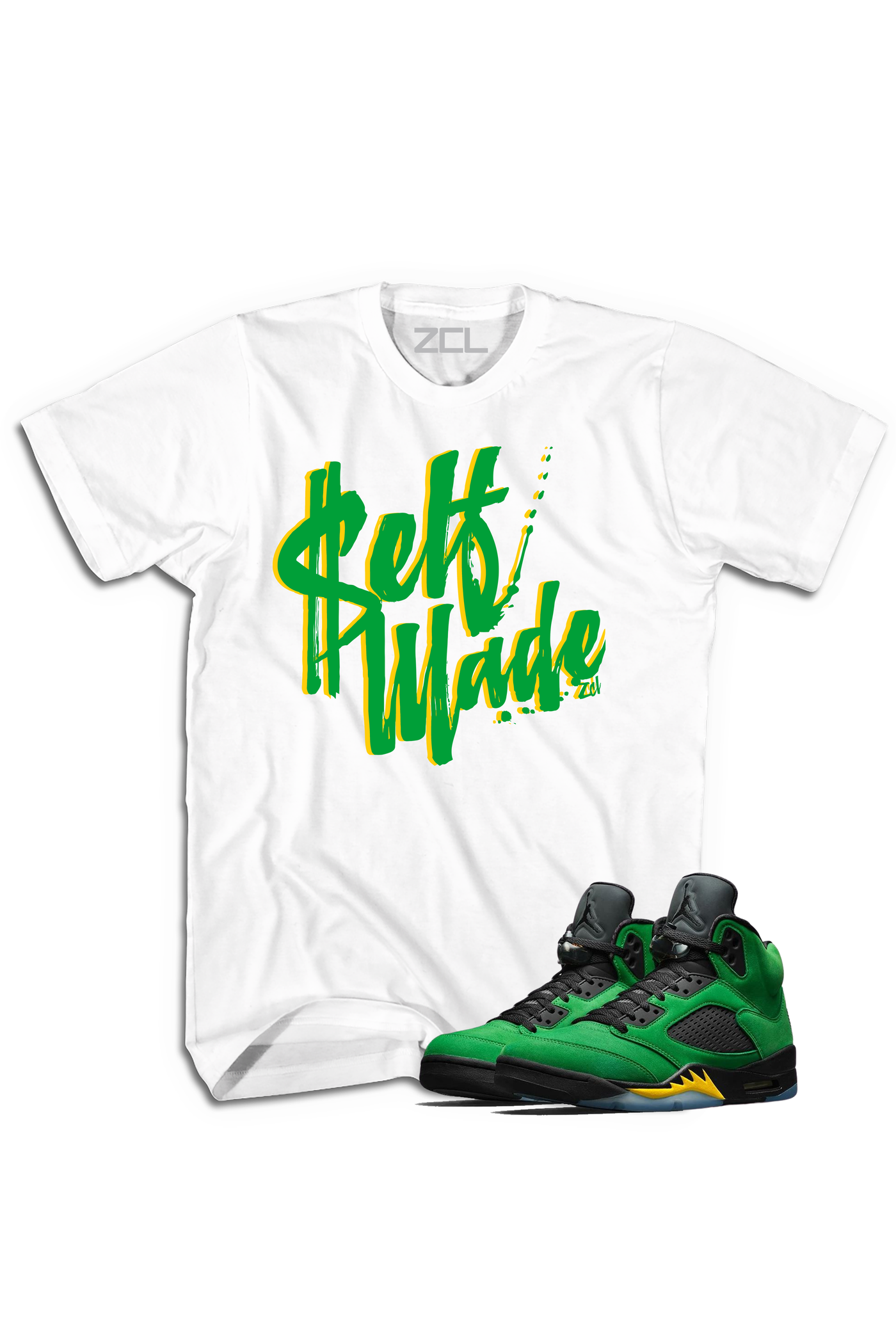 apple green jordan shirt