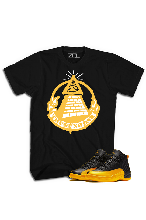 university gold jordan shirt