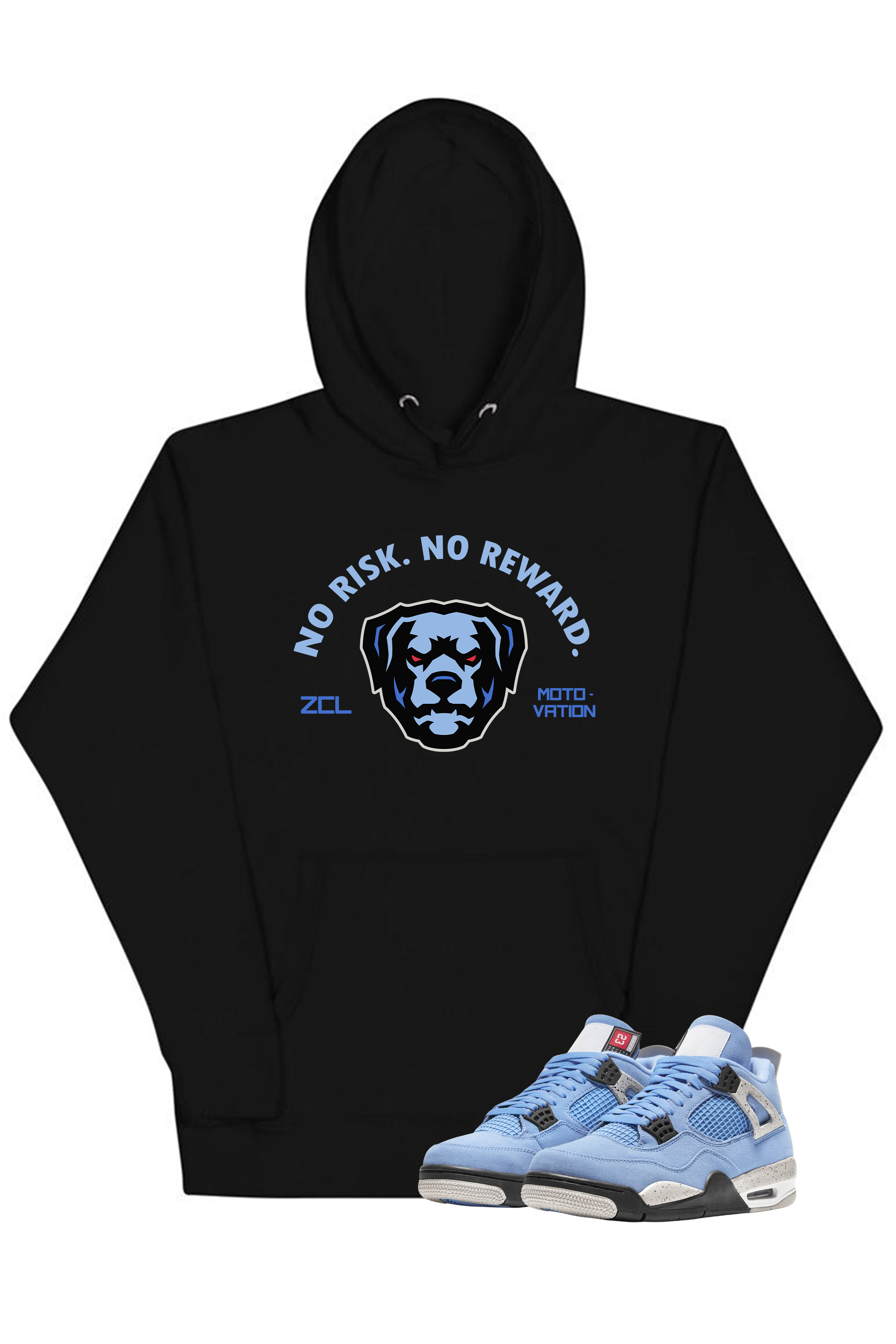 Air Jordan 4 Se No Risk No Reward Hoodie University Blue Zamage