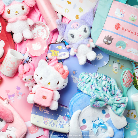 Exclusive Hello Kitty and Friends + Bokksu merchandise