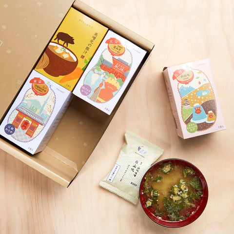 The Miso Soup Omotenashi Selection Gift Box