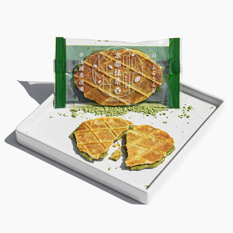 A green tea waffle snack that all your employee's would appreciate. 