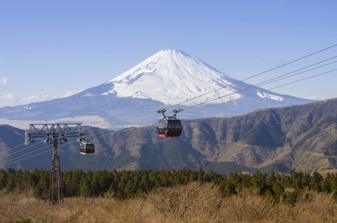 Ropeway in Owakudani