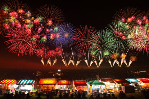 Fireworks festival, important part of Japanese culture