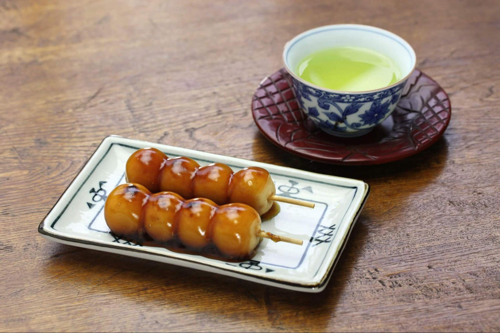Kyoto’s traditional culture influences the area’s cuisine, such as mitarashi dango