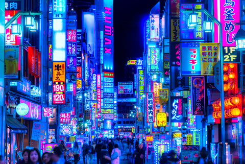 Billboards in Shinjuku's Kabuki-cho district