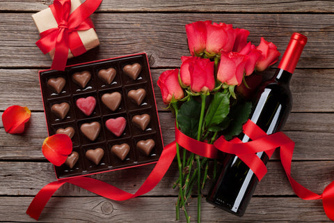 Valentine Day Japan: Flowers, chocolates, wine