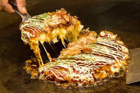 Okonomiyaki (Wheat flour pancake)