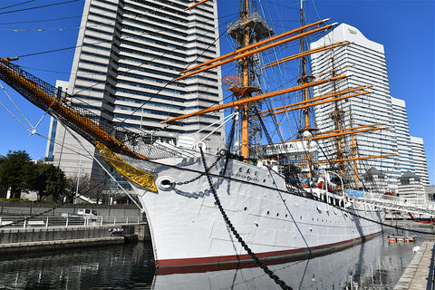 The Nippon Maru is a Japanese museum ship and former training vessel. She is permanently docked in Yokohama harbor, in Nippon Maru Memorial Park.