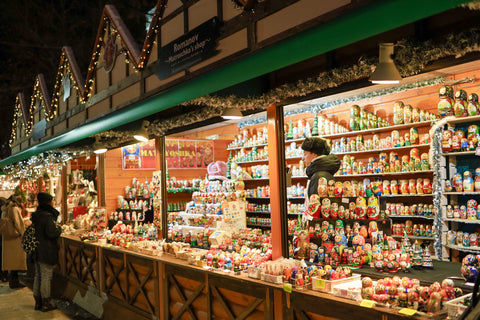 Christmas market in Japan