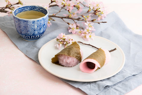 Different types of Sakura Mochi