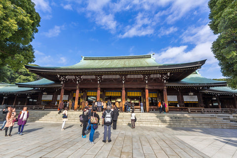 Meiji Shrine, located in Shibuya, Tokyo. Easy to access from JR Yamanote Line