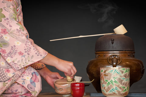 Traditional Tea Ceremony using Japanese Matcha Green Tea